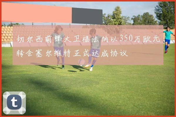 切尔西前锋大卫福法纳以350万欧元转会塞尔维特正式达成协议